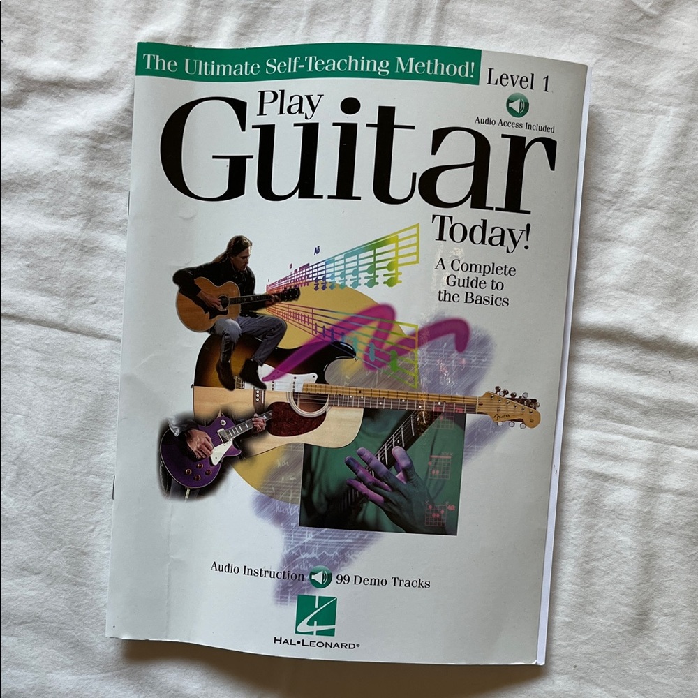 Play Guitar Today! Level 1 Book Hal Leonard Series DIY